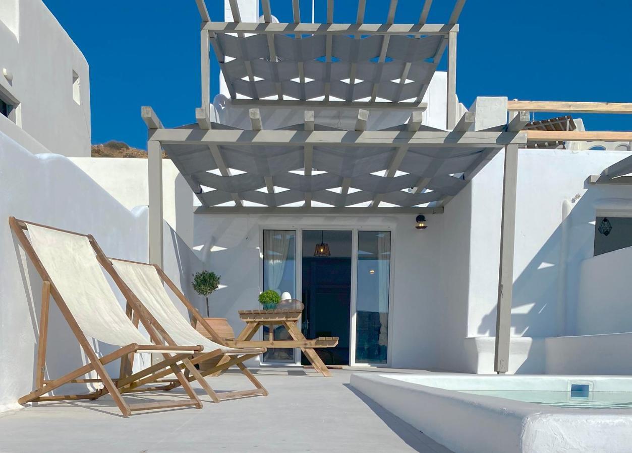 Miramare Suites Mykonos Merchia Beach エクステリア 写真