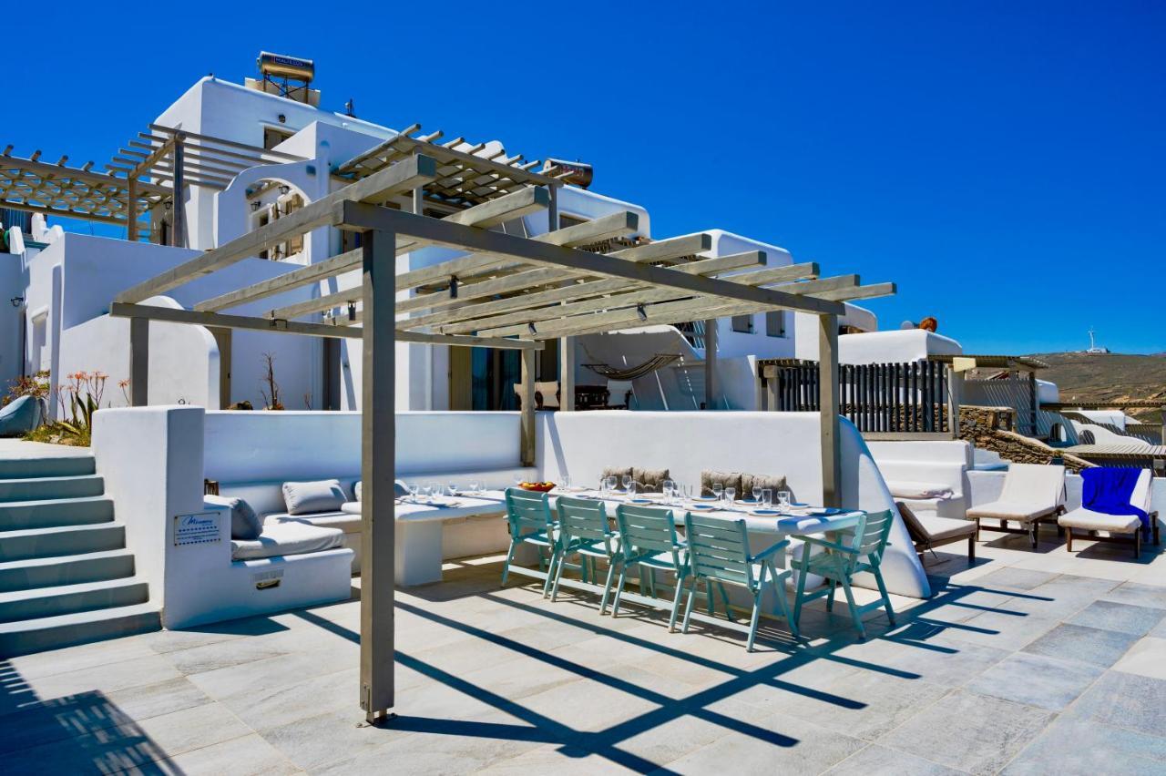 Miramare Suites Mykonos Merchia Beach エクステリア 写真