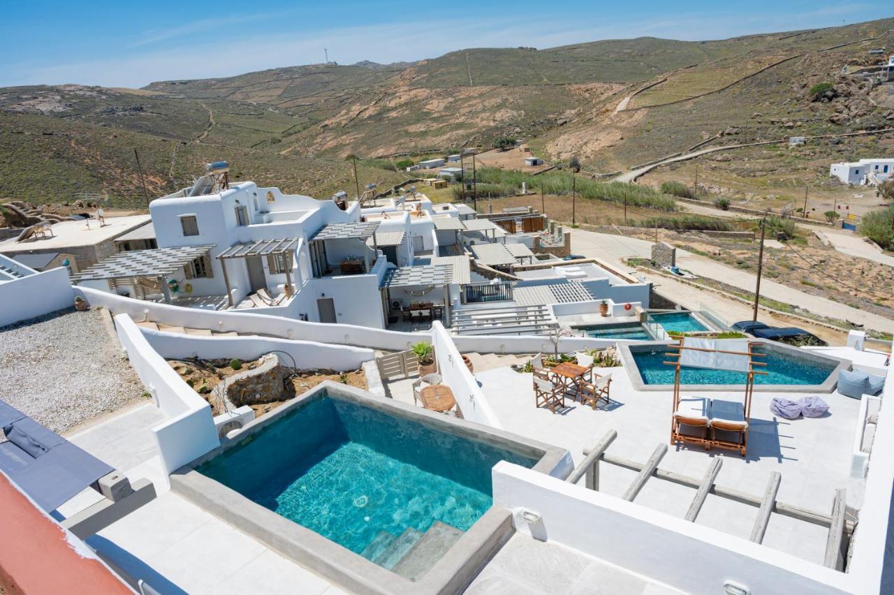 Miramare Suites Mykonos Merchia Beach エクステリア 写真