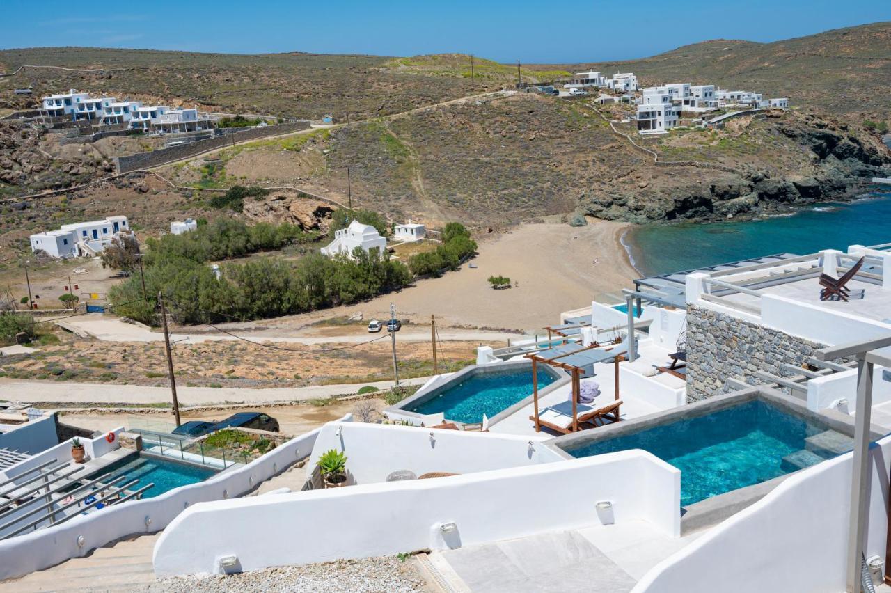 Miramare Suites Mykonos Merchia Beach エクステリア 写真
