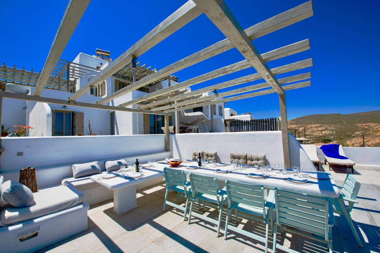 Miramare Suites Mykonos Merchia Beach エクステリア 写真