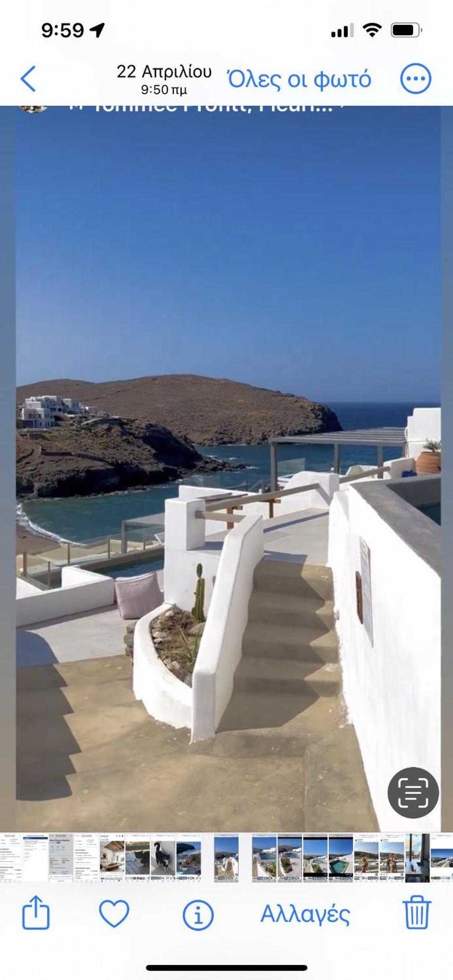 Miramare Suites Mykonos Merchia Beach エクステリア 写真