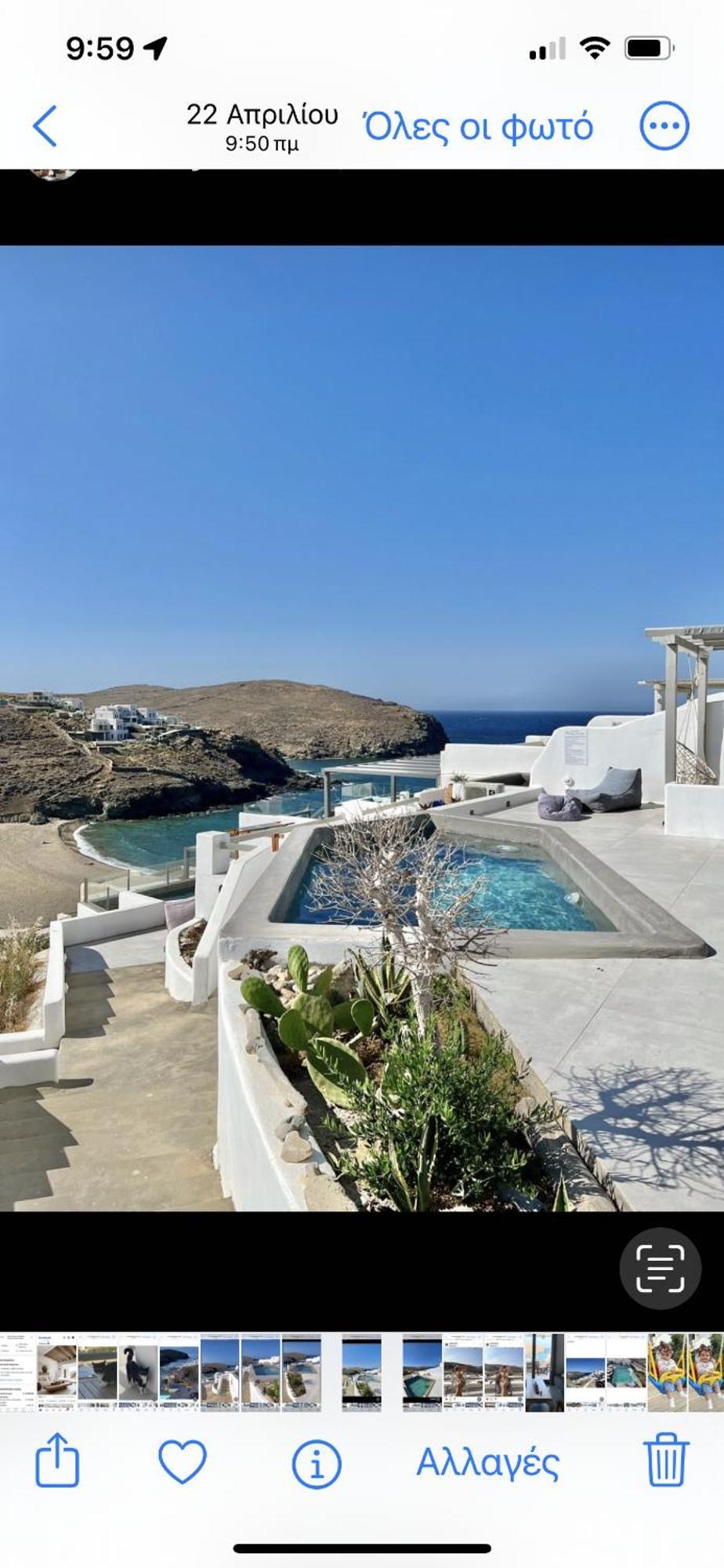 Miramare Suites Mykonos Merchia Beach エクステリア 写真