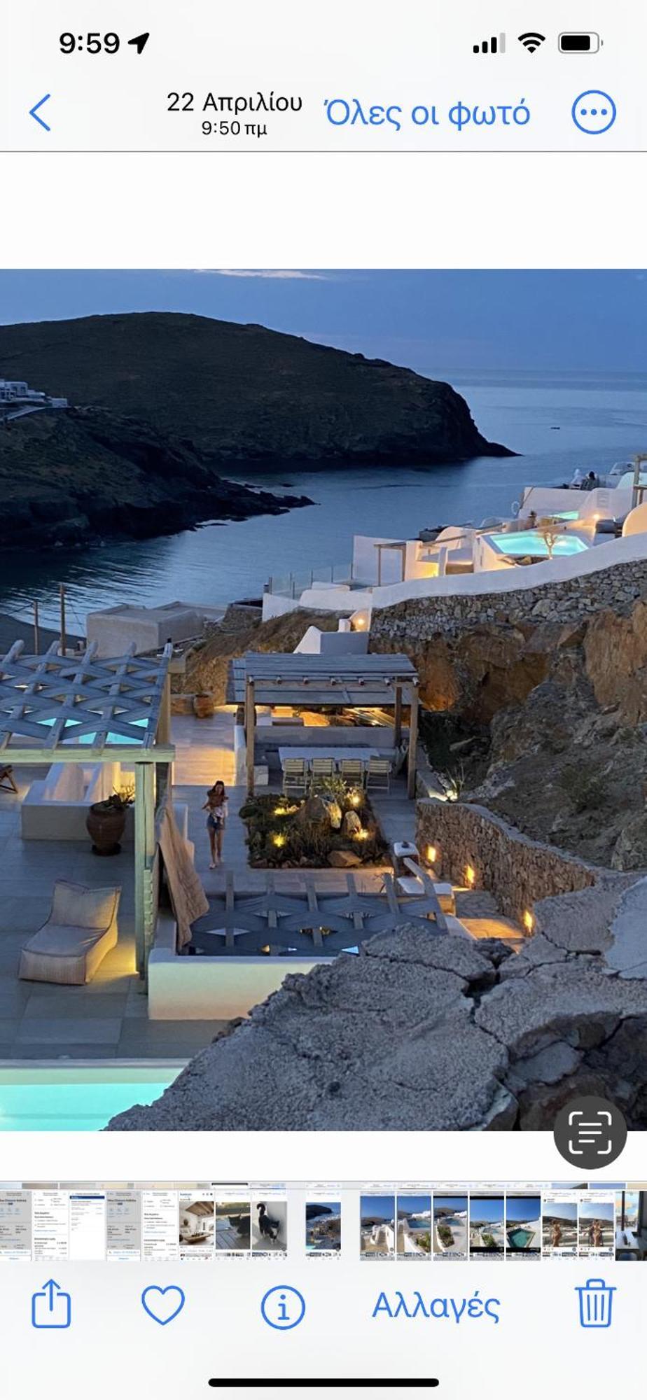 Miramare Suites Mykonos Merchia Beach エクステリア 写真