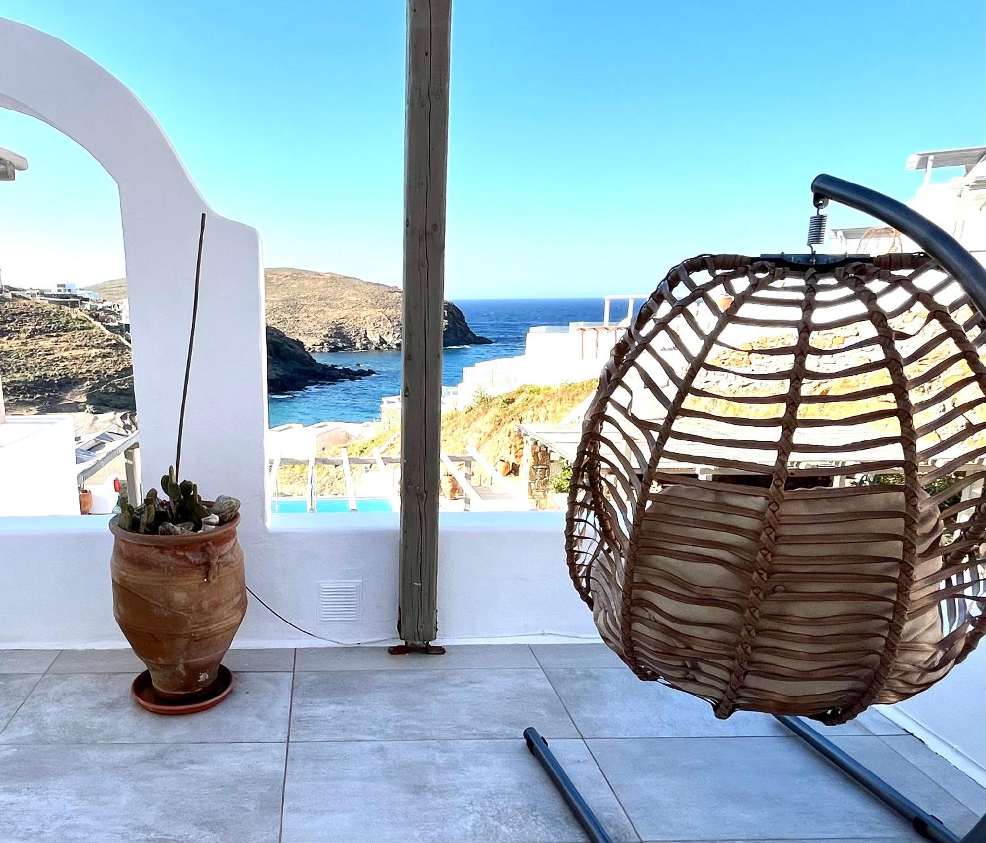 Miramare Suites Mykonos Merchia Beach エクステリア 写真